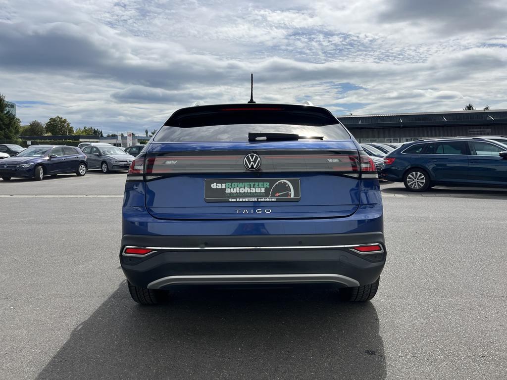 Volkswagen Taigo 2022 г. Синий, пробег 22952 км