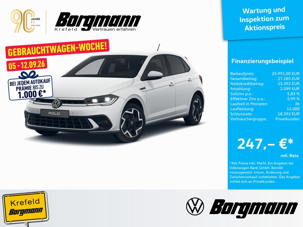Volkswagen Polo 2025 г. Белый, пробег 22963 км