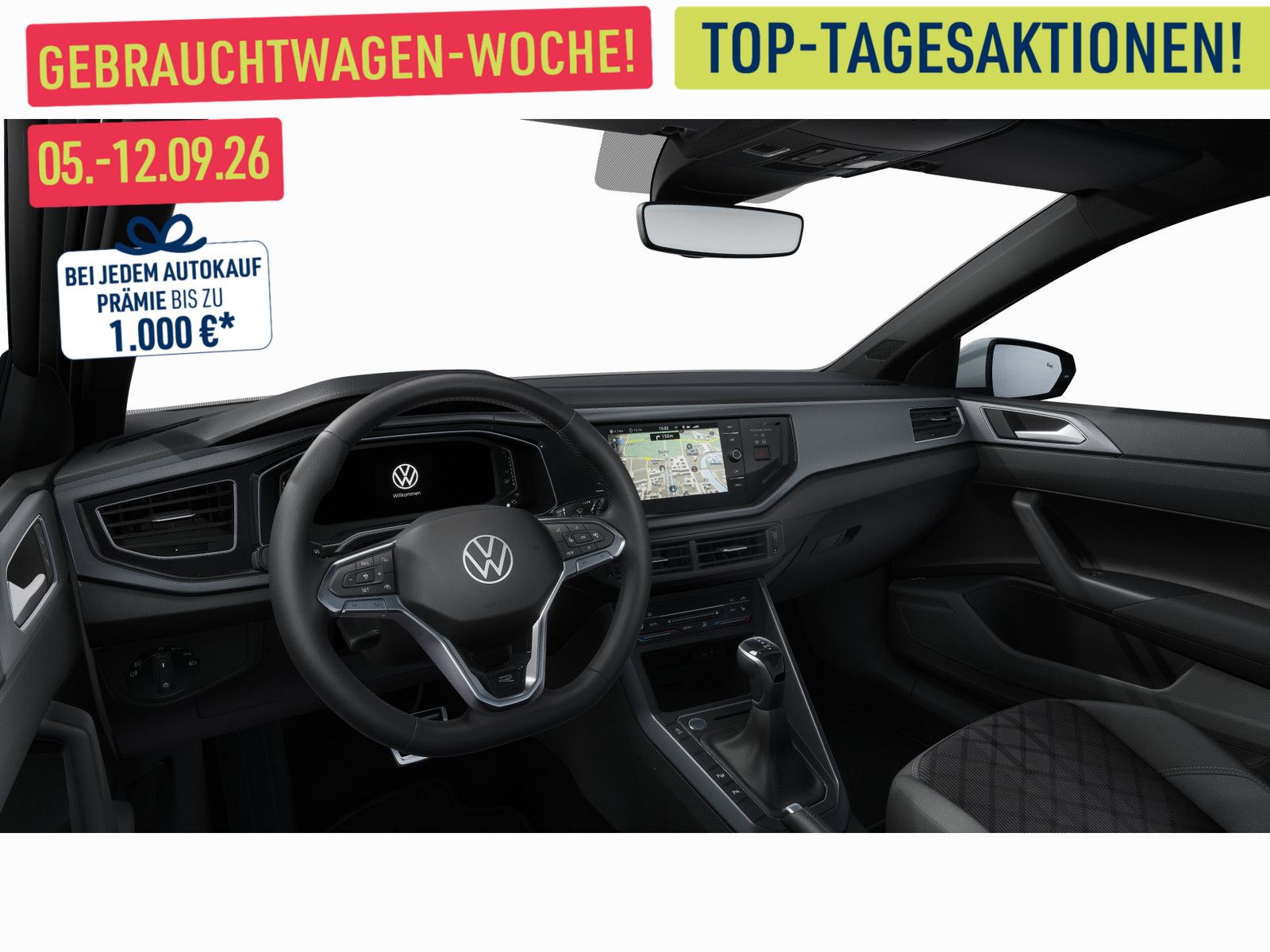 Volkswagen Polo 2025 г. Белый, пробег 22963 км