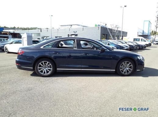 Audi A8 2023 г. Синий, пробег 55800 км