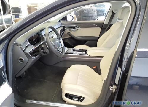 Audi A8 2023 г. Синий, пробег 55800 км