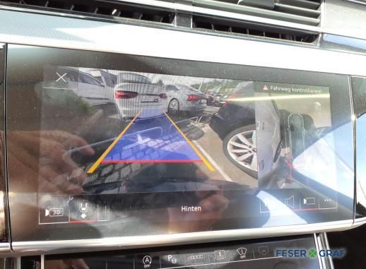 Audi A8 2023 г. Синий, пробег 55800 км