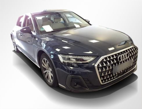 Audi A8 2023 г. Синий, пробег 55800 км