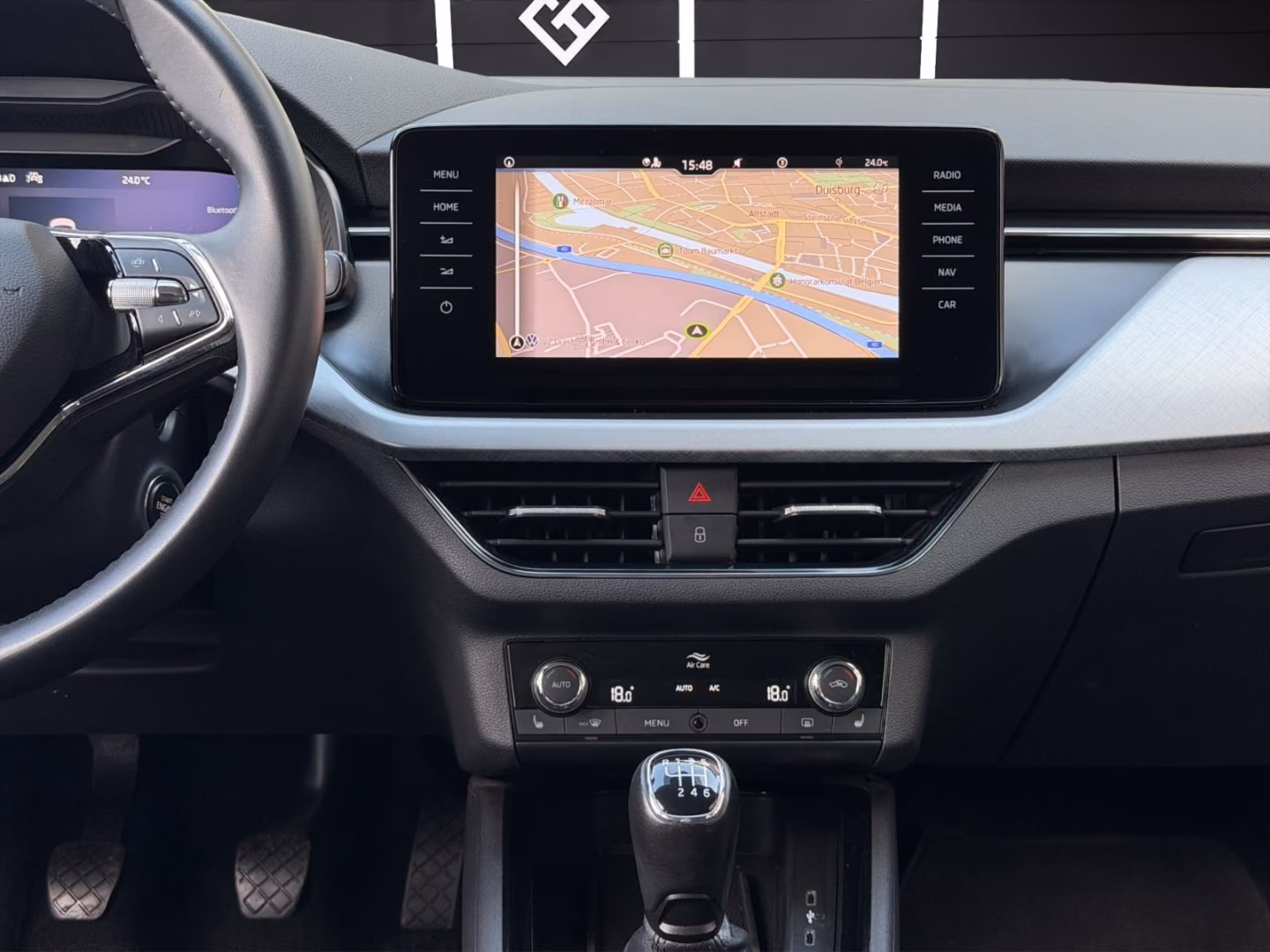 Skoda Scala 2022 г. Чёрный, пробег 58637 км