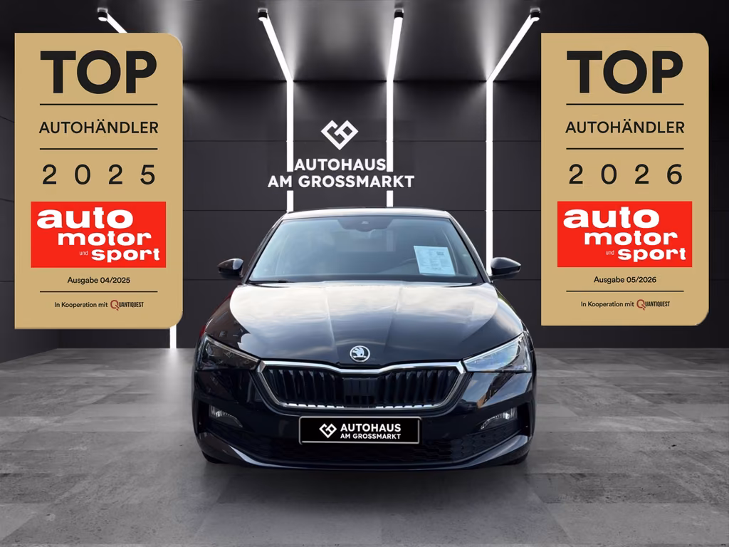 Skoda Scala 2022 г. Чёрный, пробег 58637 км