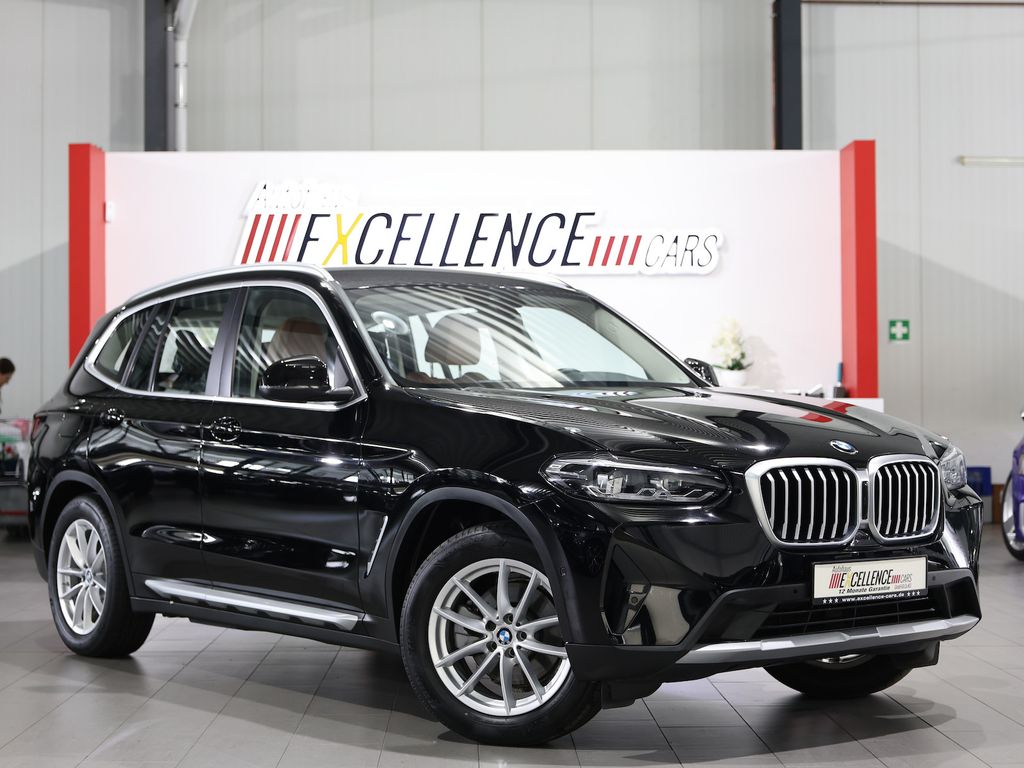 BMW X3 2023 г. Чёрный, пробег 53000 км