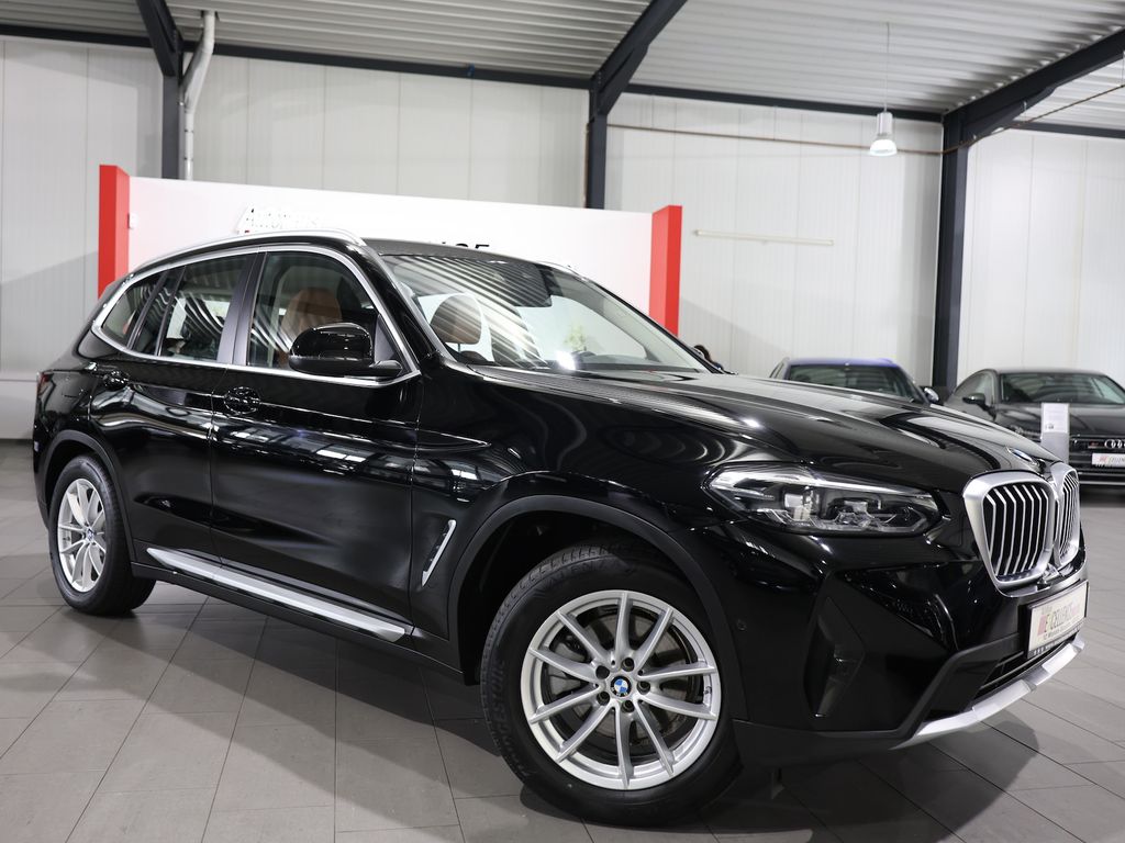 BMW X3 2023 г. Чёрный, пробег 53000 км