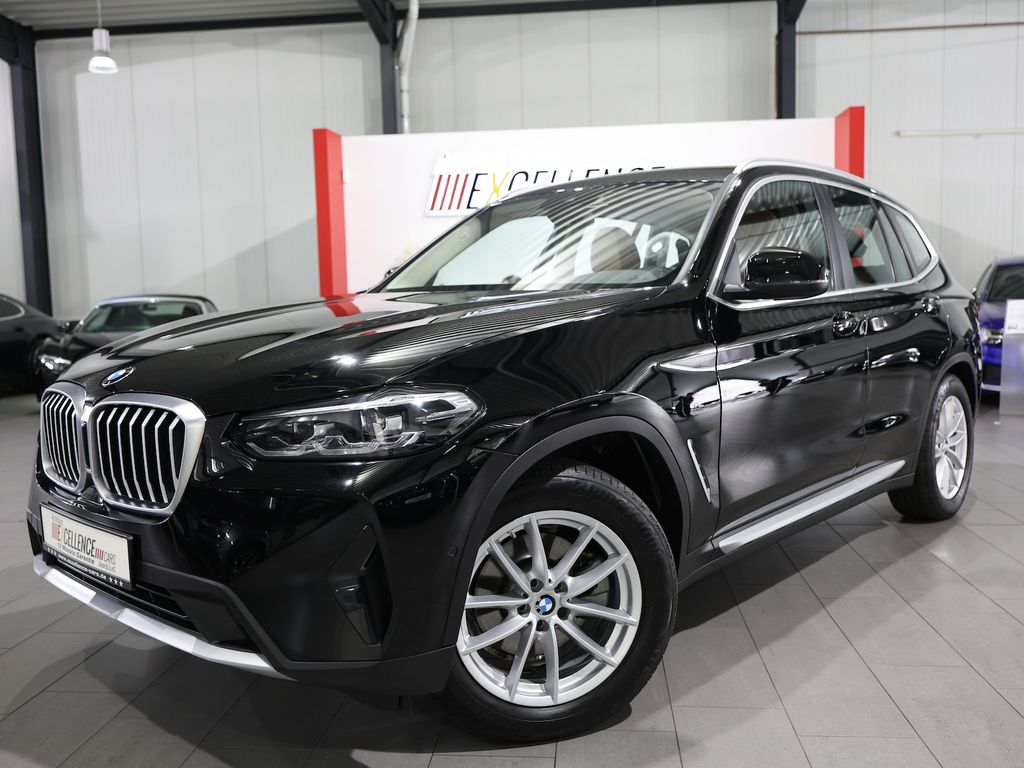 BMW X3 2023 г. Чёрный, пробег 53000 км