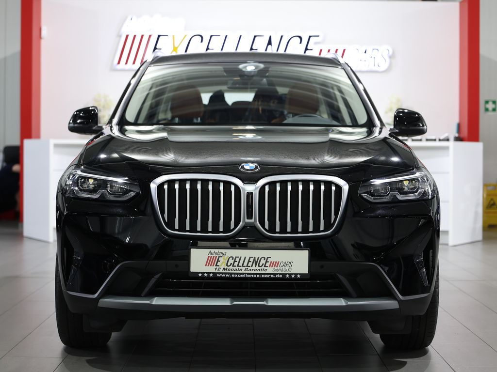 BMW X3 2023 г. Чёрный, пробег 53000 км