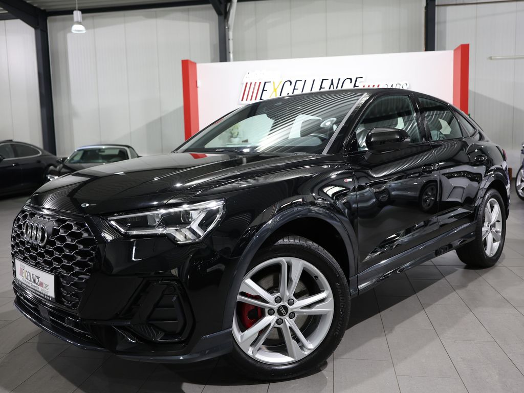 Audi Q3 2023 г. Чёрный, пробег 40000 км