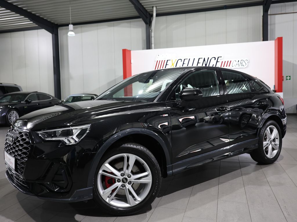 Audi Q3 2023 г. Чёрный, пробег 40000 км