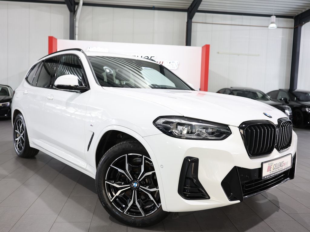BMW X3 2022 г. Белый, пробег 47000 км