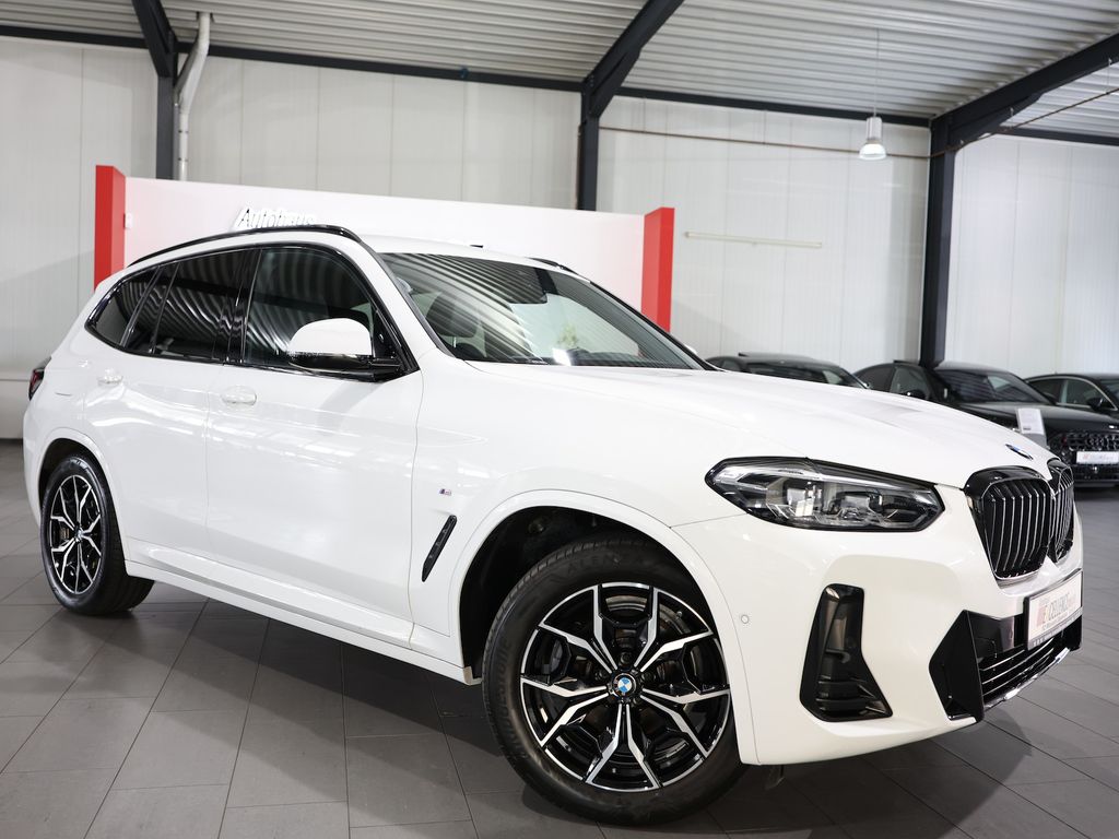 BMW X3 2022 г. Белый, пробег 47000 км