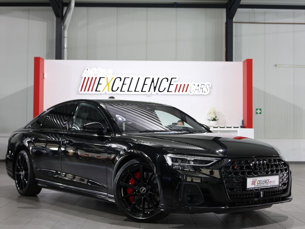 Audi S8 2023 г. Чёрный, пробег 47000 км