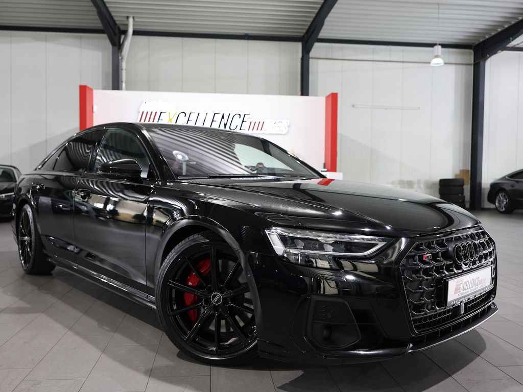 Audi S8 2023 г. Чёрный, пробег 47000 км