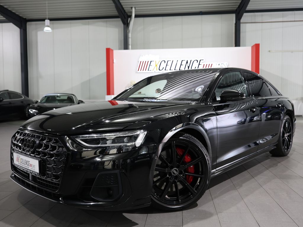 Audi S8 2023 г. Чёрный, пробег 47000 км