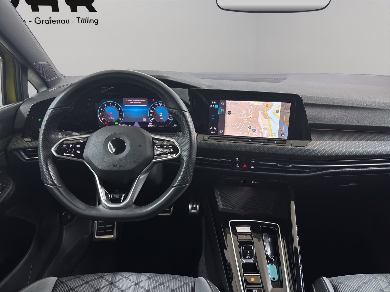Volkswagen Golf 2022 г. Жёлтый, пробег 59956 км