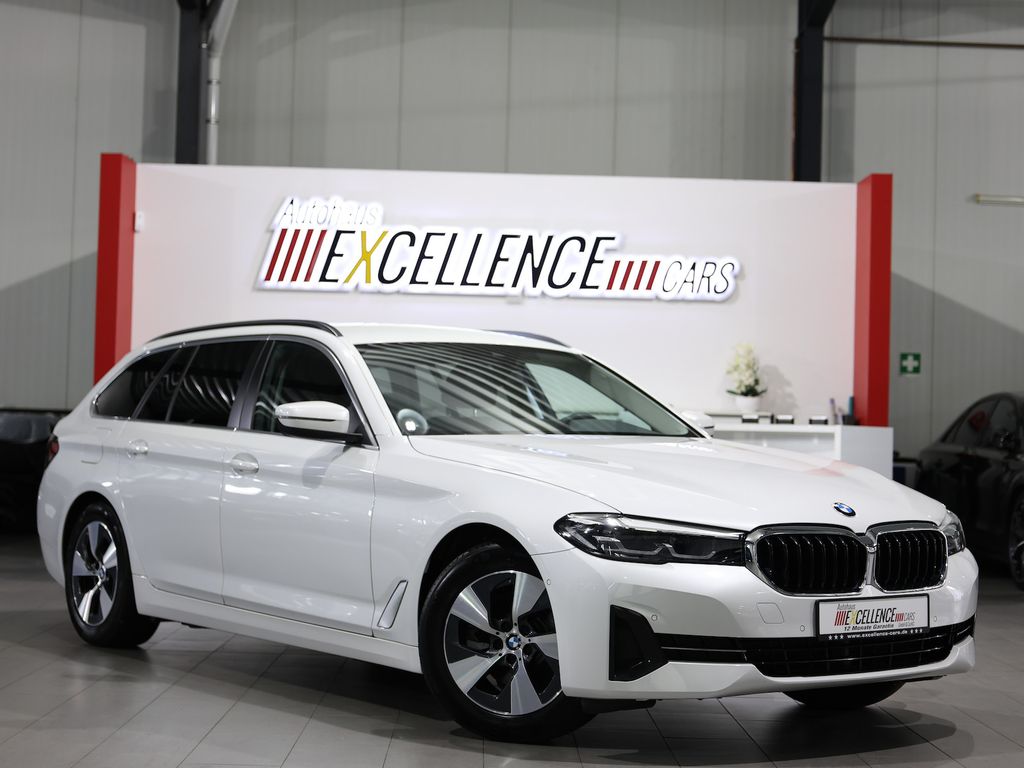 BMW 520 2024 г. Белый, пробег 46000 км
