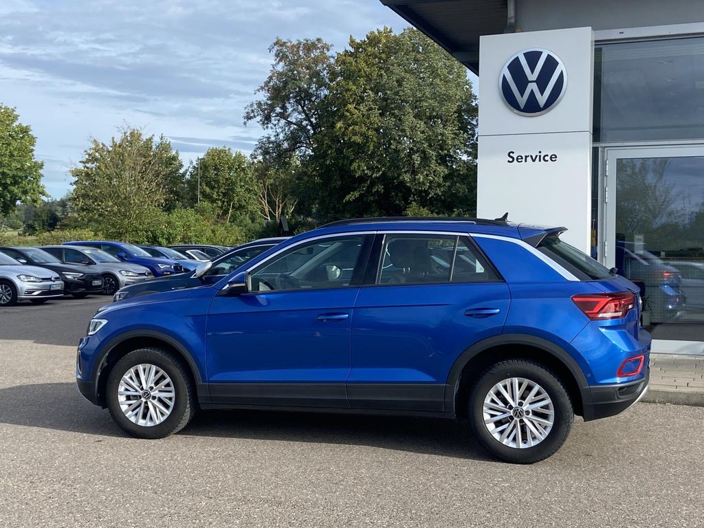 Volkswagen T-Roc 2023 г. Синий, пробег 39040 км