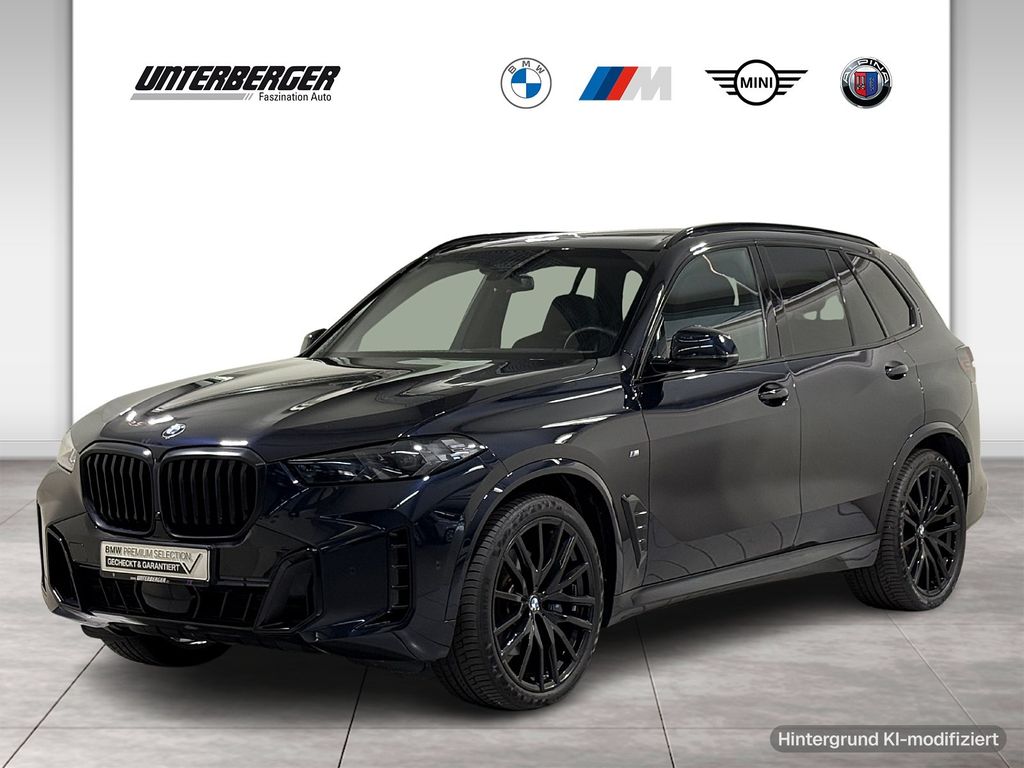 BMW X5 2024 г. Чёрный, пробег 36362 км