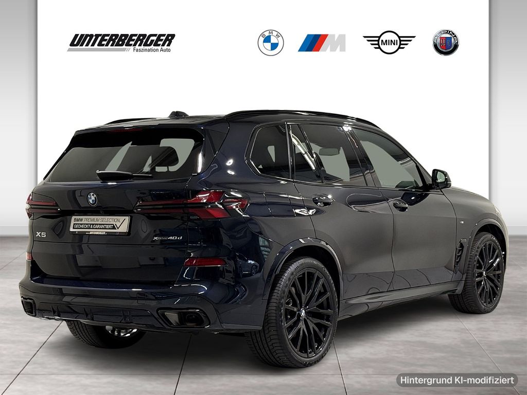 BMW X5 2024 г. Чёрный, пробег 36362 км