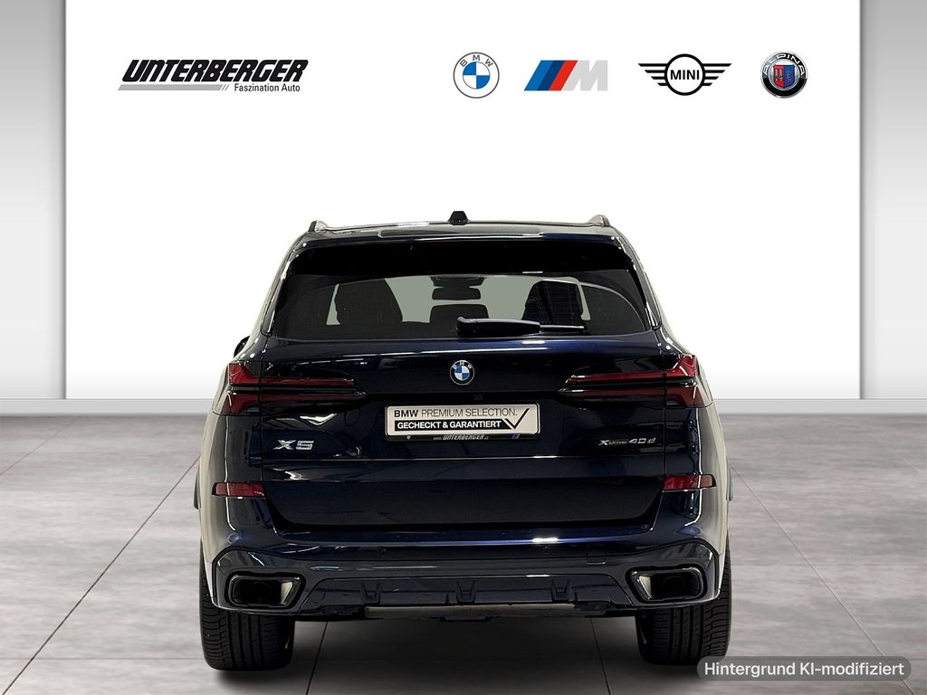 BMW X5 2024 г. Чёрный, пробег 36362 км