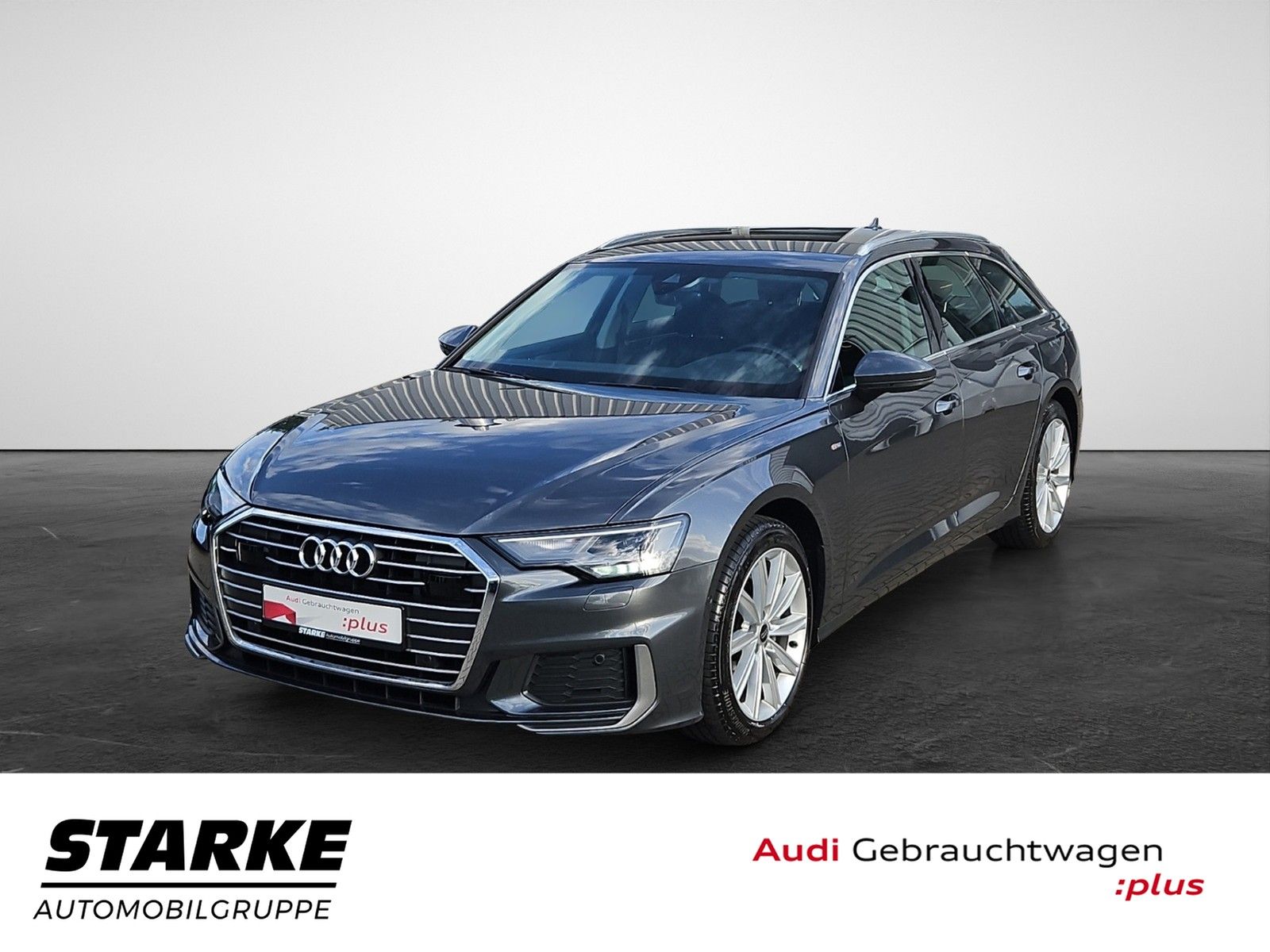 Audi A6 2022 г. Серый, пробег 37749 км
