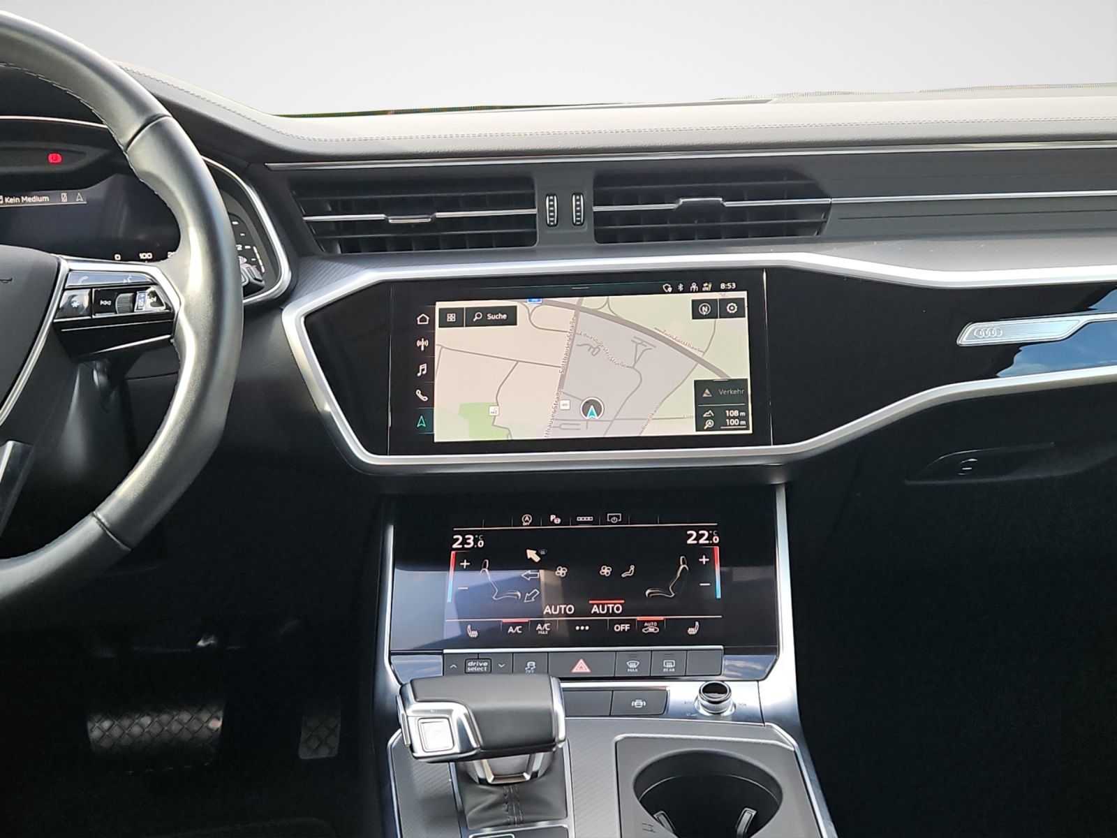 Audi A6 2022 г. Серый, пробег 37749 км
