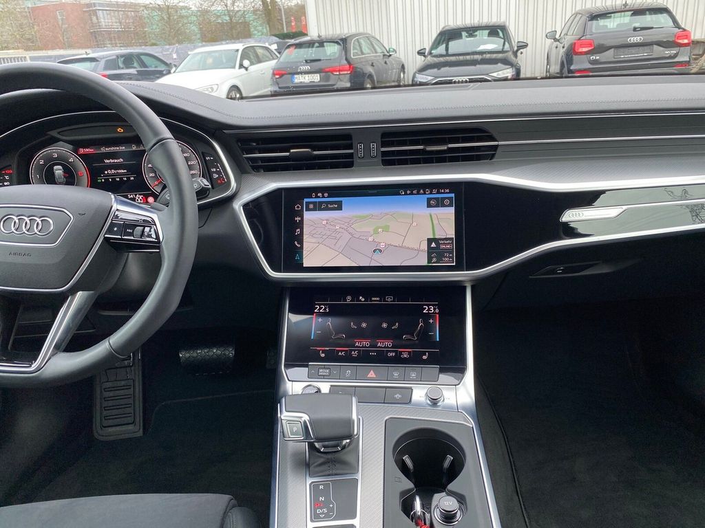 Audi A6 2022 г. Серый, пробег 37749 км