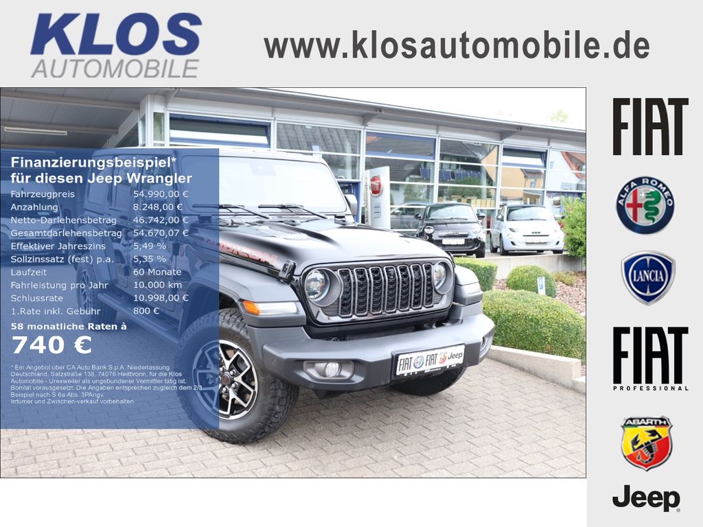 Jeep Wrangler 2024 г. Чёрный, пробег 27968 км