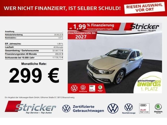 Volkswagen PASSAT ALLTRACK 2022 г. Белый, пробег 56874 км