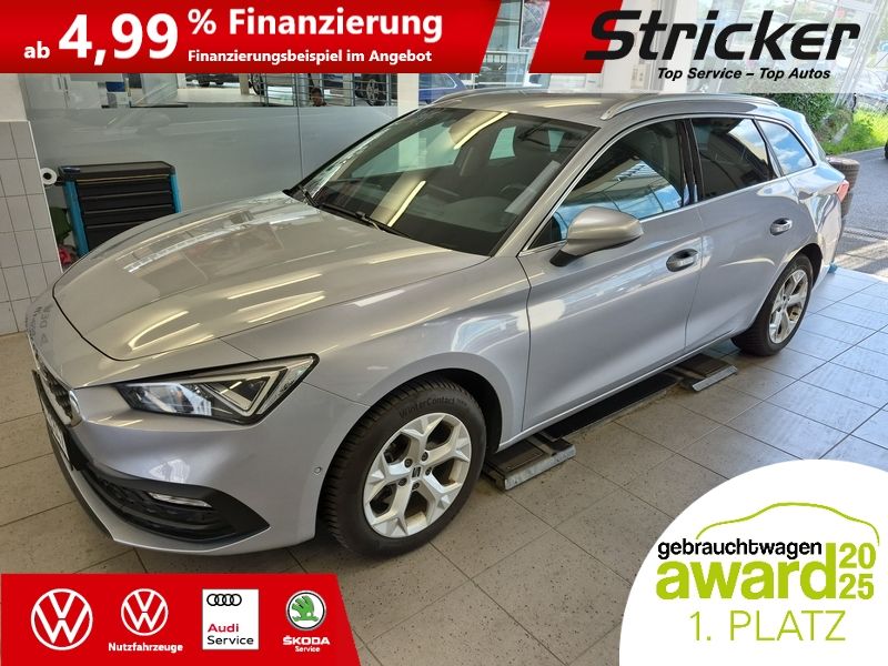 SEAT Leon 2023 г. Серебристый, пробег 49965 км