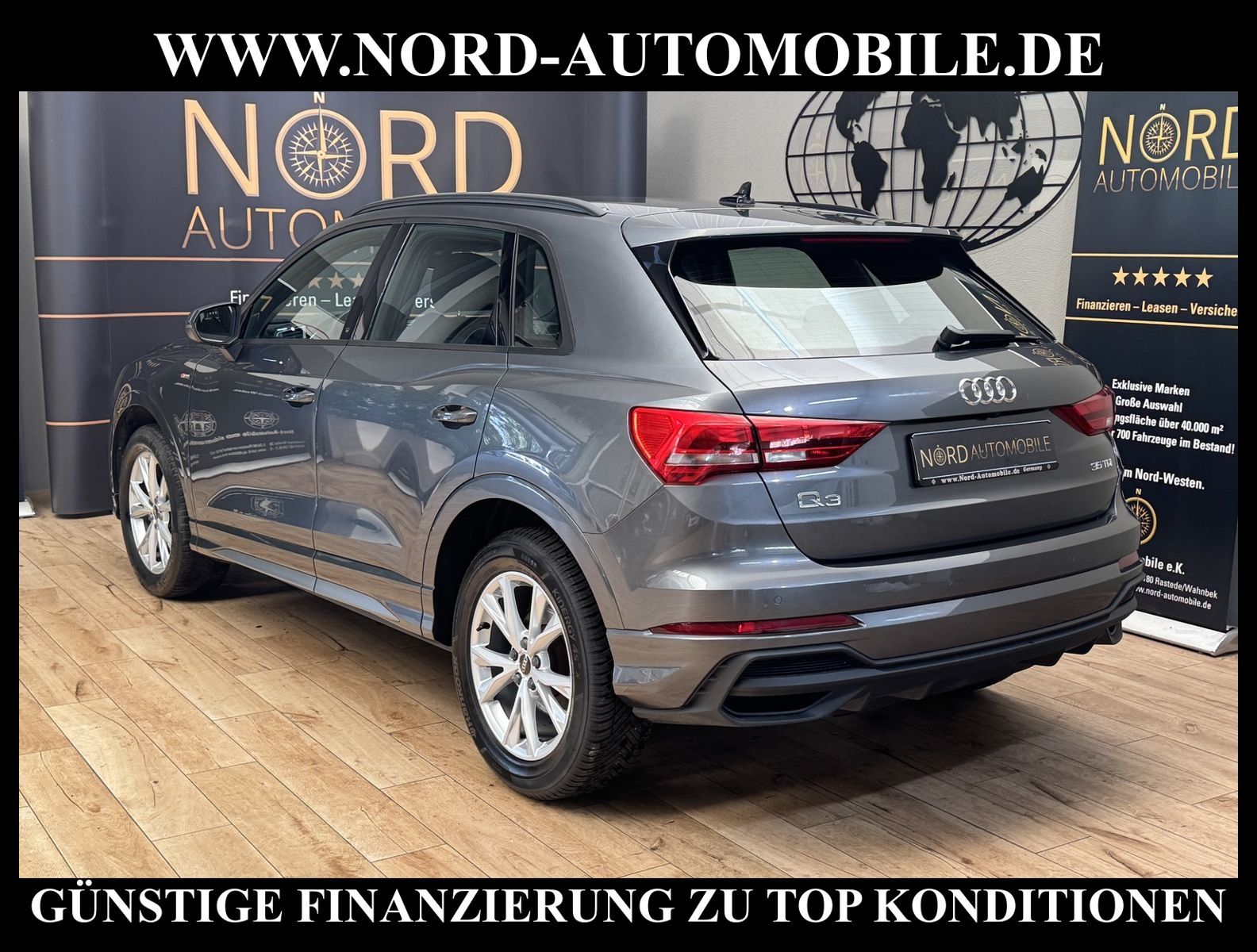 Audi Q3 2023 г. Серый, пробег 58348 км