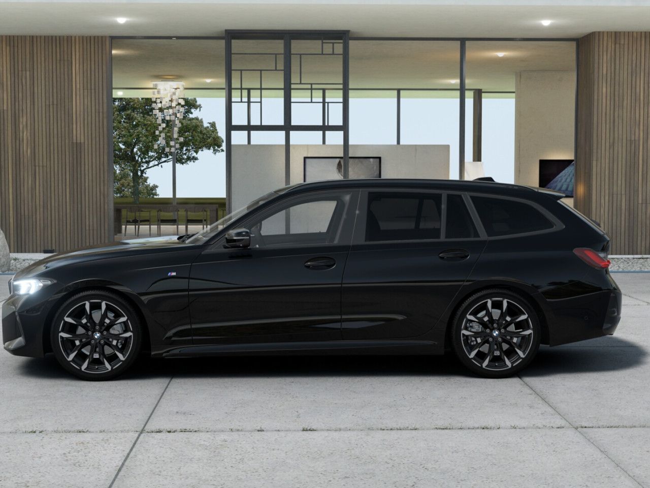 BMW 320 2026 г. Чёрный, пробег 25614 км