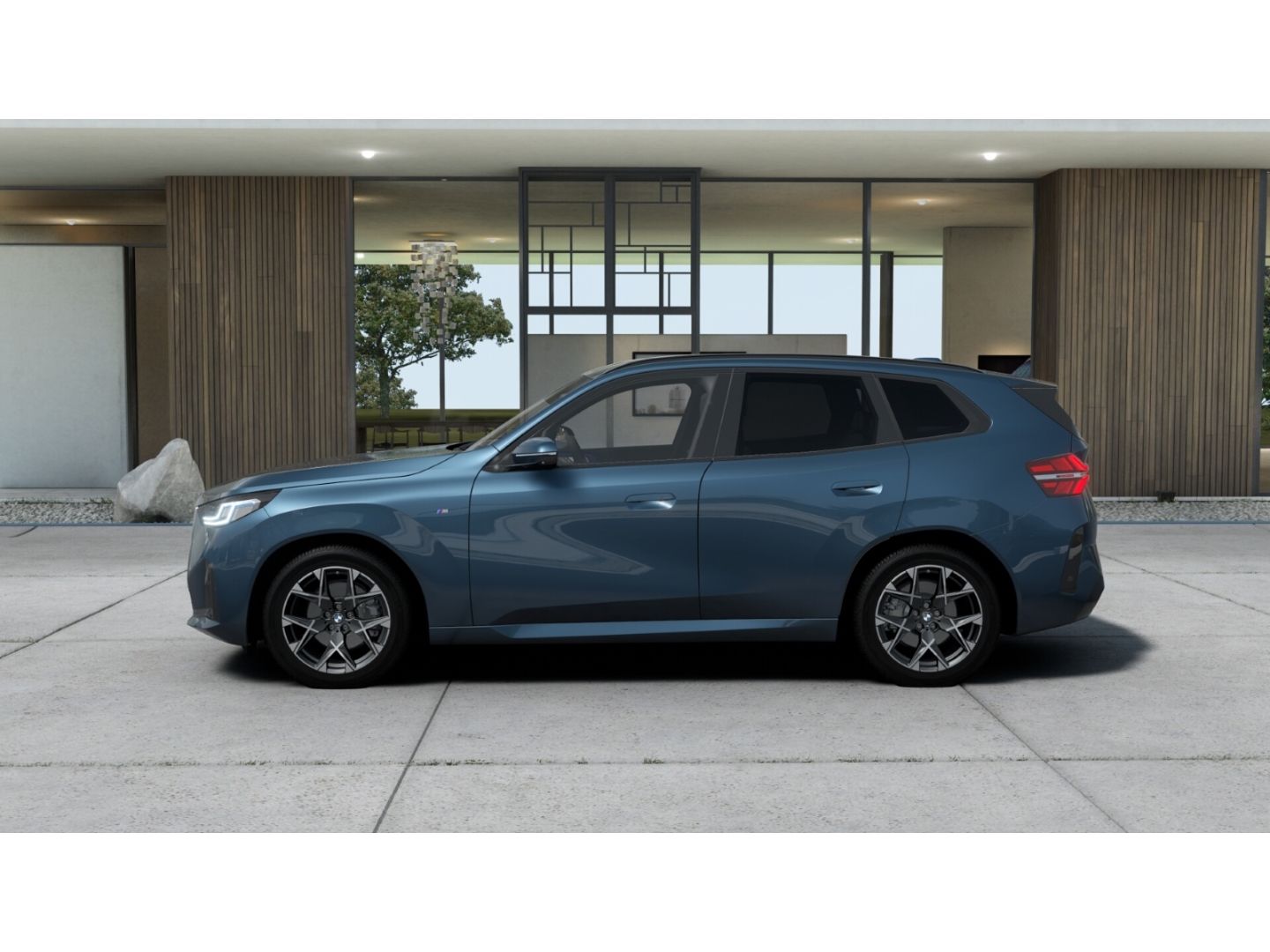 BMW X3 2025 г. Синий, пробег 14046 км