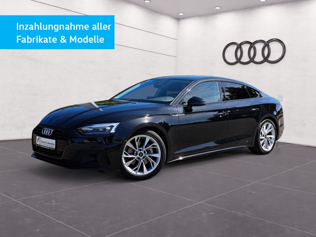Audi A5 2024 г. Чёрный, пробег 47927 км