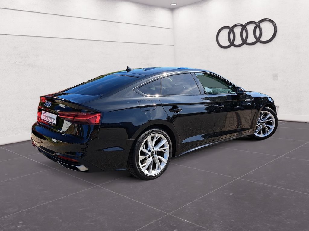 Audi A5 2024 г. Чёрный, пробег 47927 км