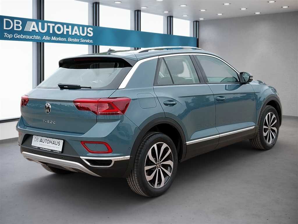 Volkswagen T-Roc 2024 г. Синий, пробег 58919 км