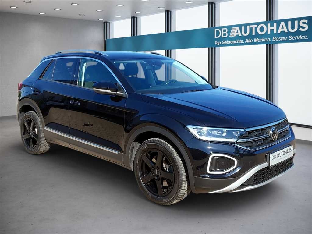 Volkswagen T-Roc 2023 г. Чёрный, пробег 58179 км