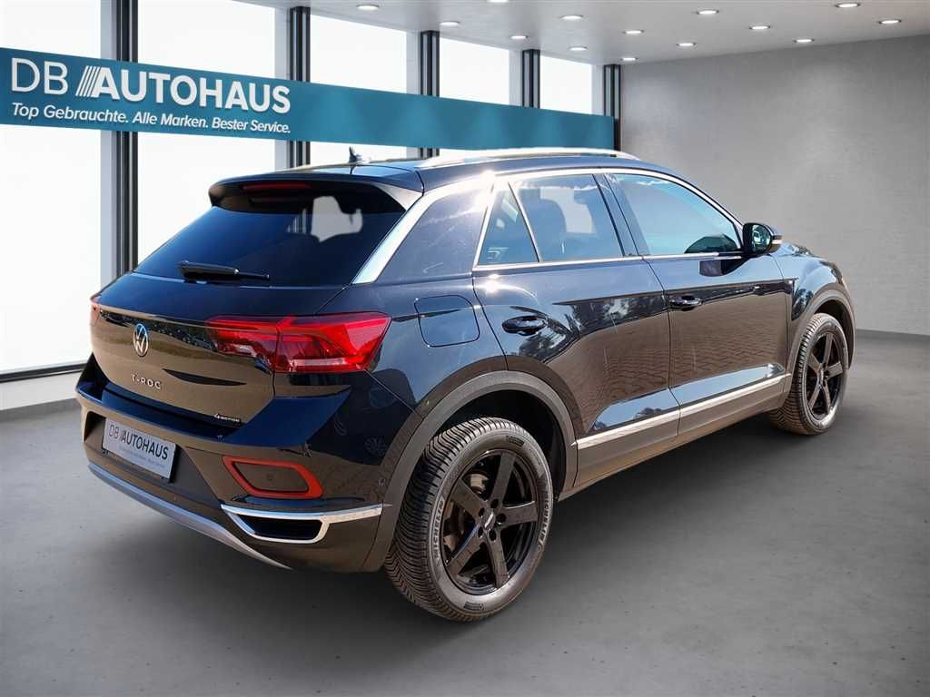 Volkswagen T-Roc 2023 г. Чёрный, пробег 58179 км