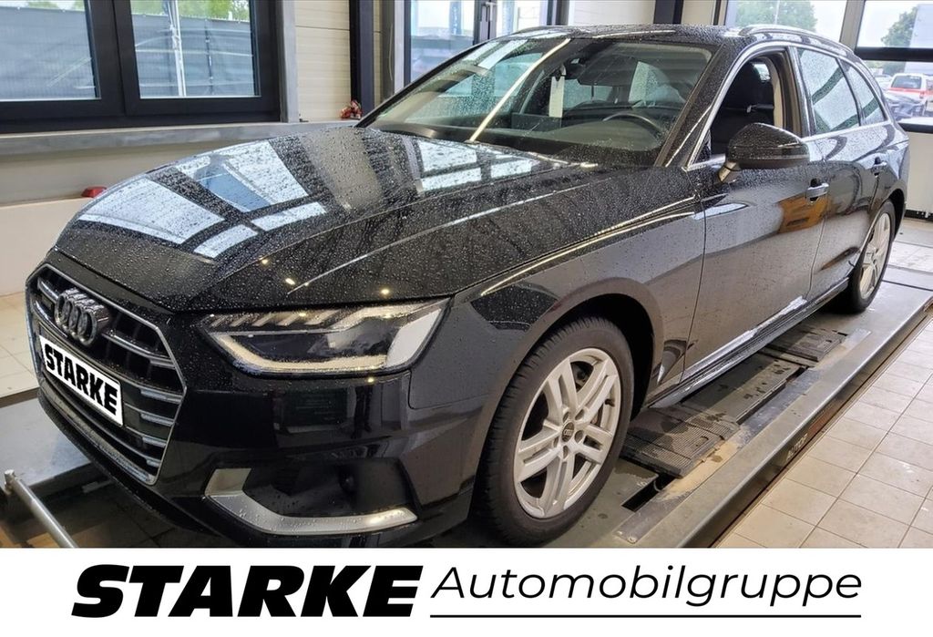 Audi A4 2023 г. Чёрный, пробег 59911 км