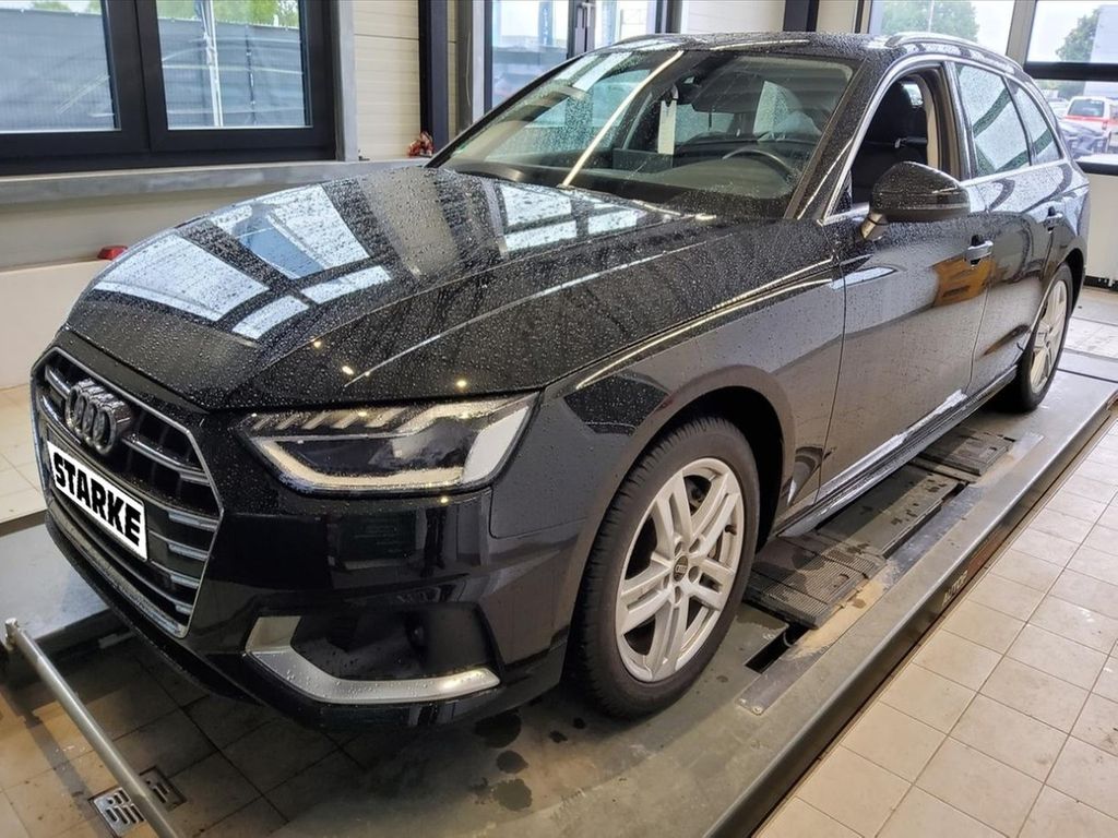 Audi A4 2023 г. Чёрный, пробег 59911 км