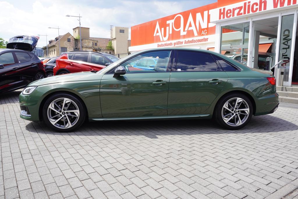 Audi A4 2022 г. Зелёный, пробег 33603 км