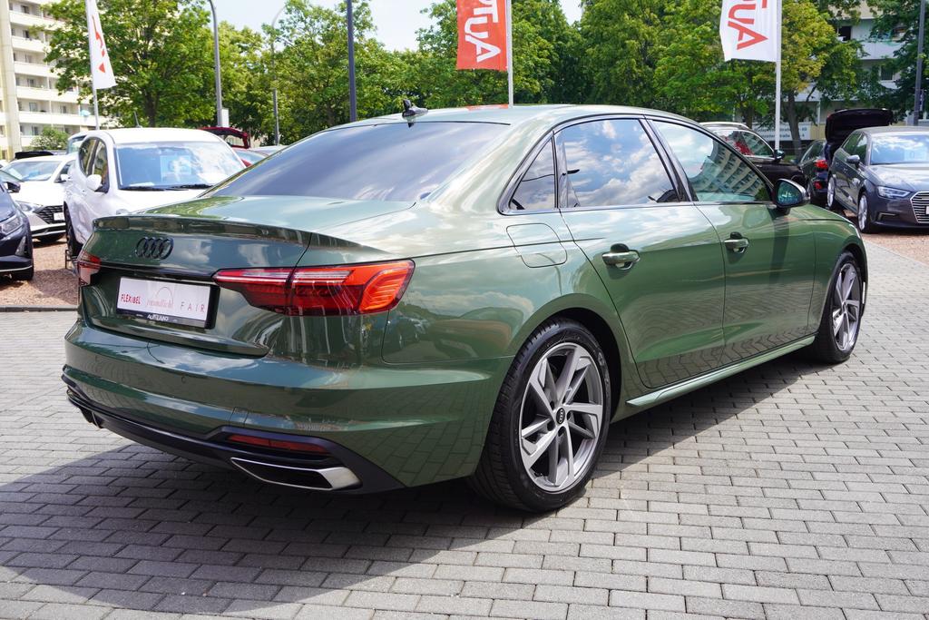 Audi A4 2022 г. Зелёный, пробег 33603 км