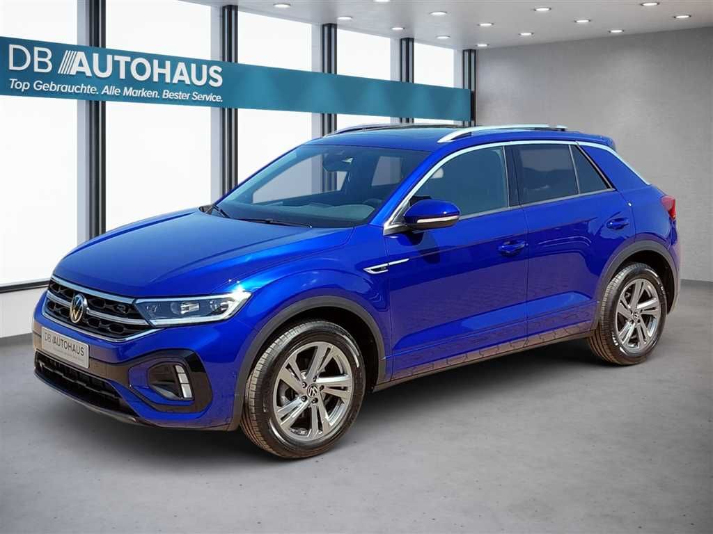 Volkswagen T-Roc 2023 г. Синий, пробег 12511 км