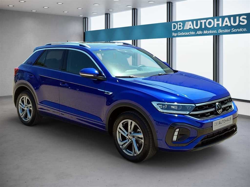Volkswagen T-Roc 2023 г. Синий, пробег 12511 км