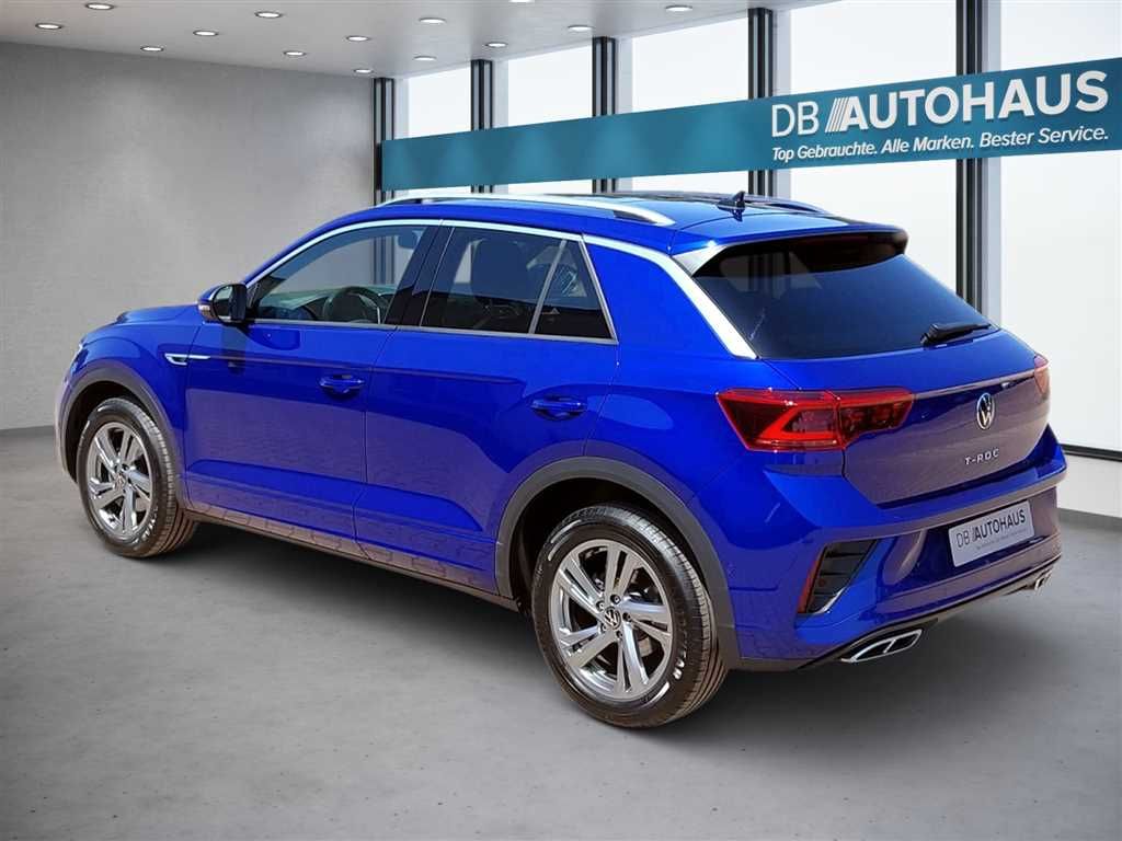 Volkswagen T-Roc 2023 г. Синий, пробег 12511 км