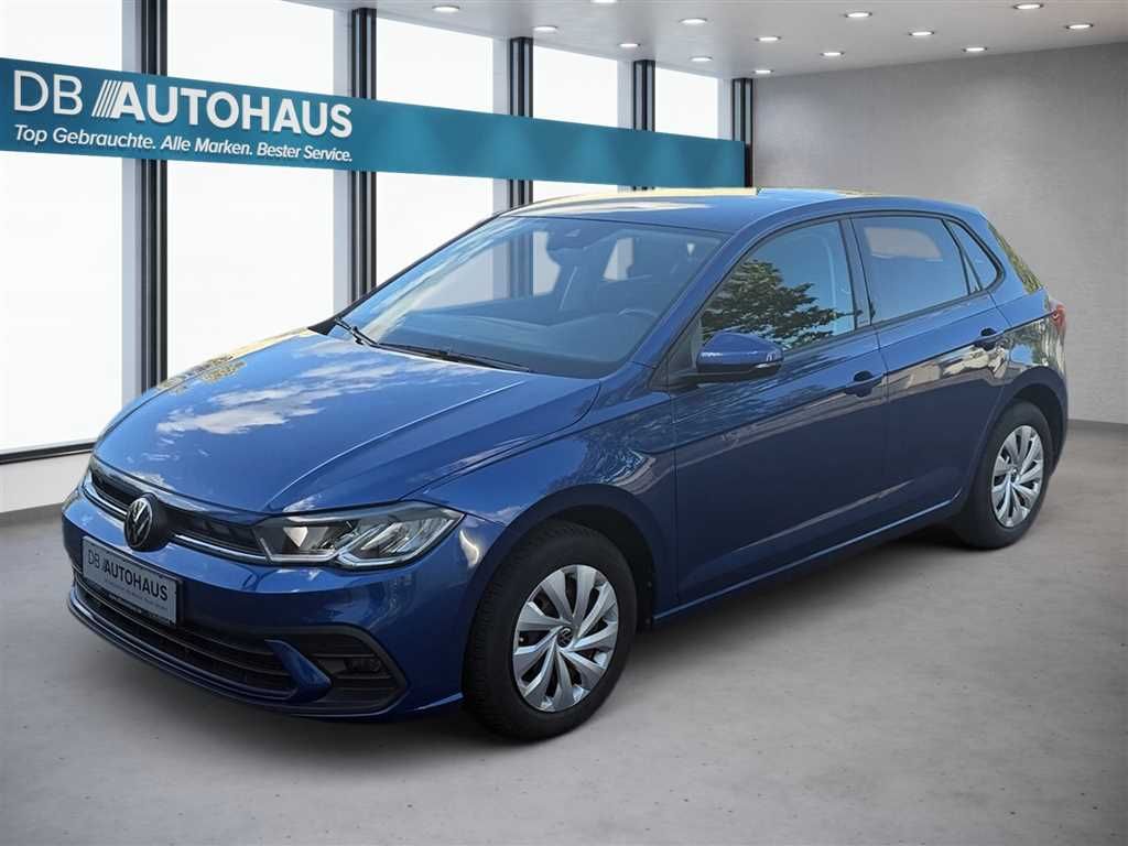 Volkswagen Polo 2024 г. Синий, пробег 55186 км