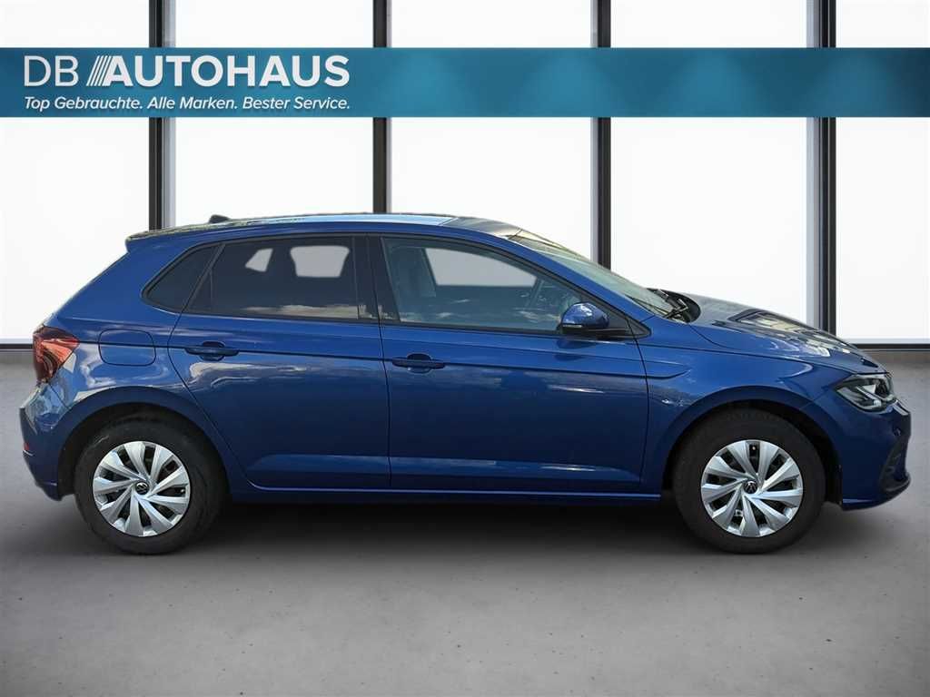 Volkswagen Polo 2024 г. Синий, пробег 55186 км