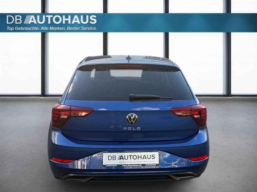 Volkswagen Polo 2024 г. Синий, пробег 55186 км